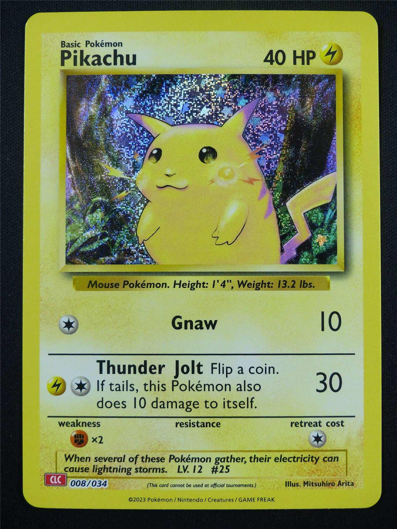 Pikachu 008/034 CLC Holo - Classic Pokemon Card #5O5