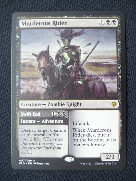 Murderous Rider - ELD - Mtg Card #97V