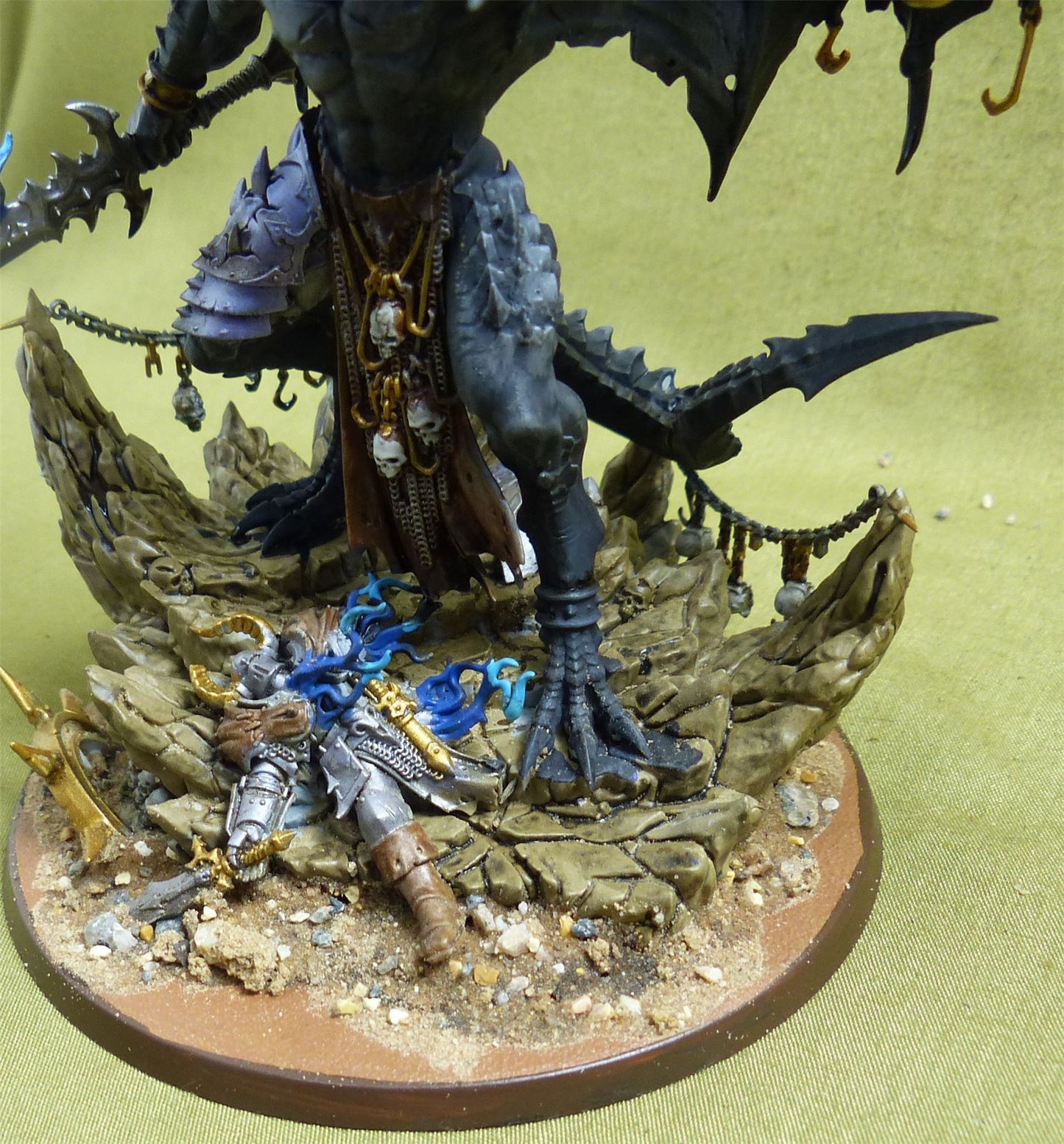 Be'lakor the Dark Master painted - Chaos Daemons - Warhammer 40K #JY
