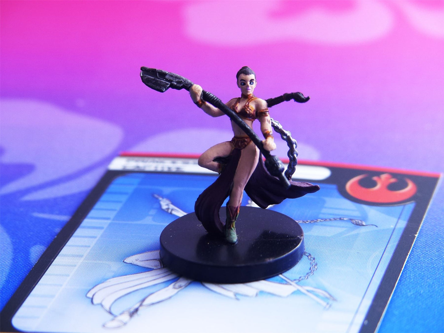 Princess Leia, Captive 12/60 - Star Wars Miniatures Game #59D