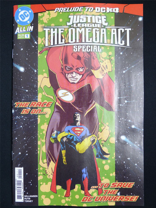 JUSTICE League: The Omega Act Special #1 - Dec 2025 DC Comic #4UF