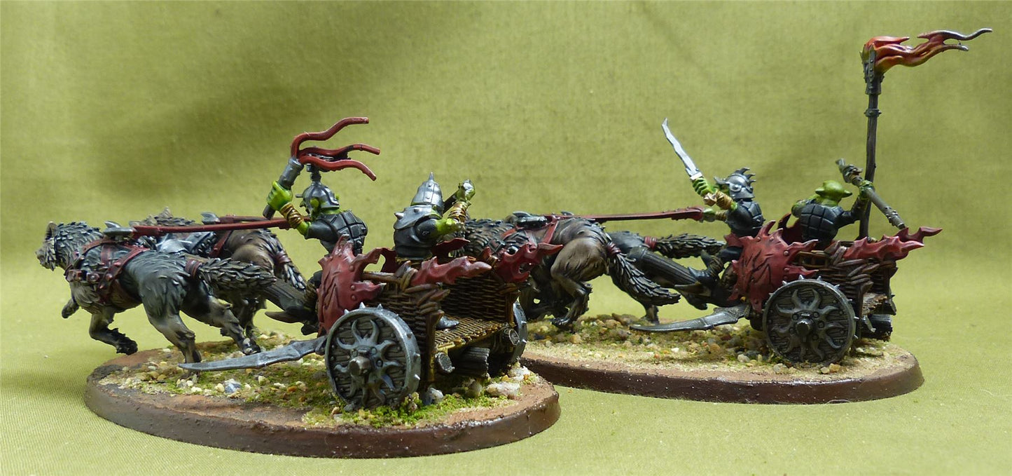 Sunsteala Wheelas painted - Gloomspite Gitz - Warhammer AoS #1Q8