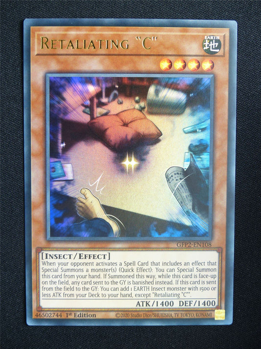 Retaliating C GFP2 Ultra Rare - 1st ed Yugioh Card #18R
