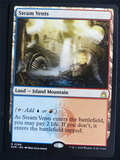 Steam Vents - RVR - Mtg Card #3IK