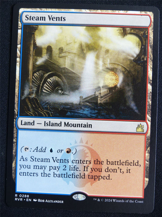 Steam Vents - RVR - Mtg Card #3IK