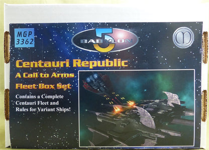Classic Metal Centauri Republic box set - Babylon 5: Call to Arms Miniatures #2M0