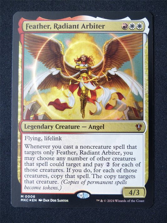 Feather Radiant Arbiter Foil - MKC - Mtg Card #35K