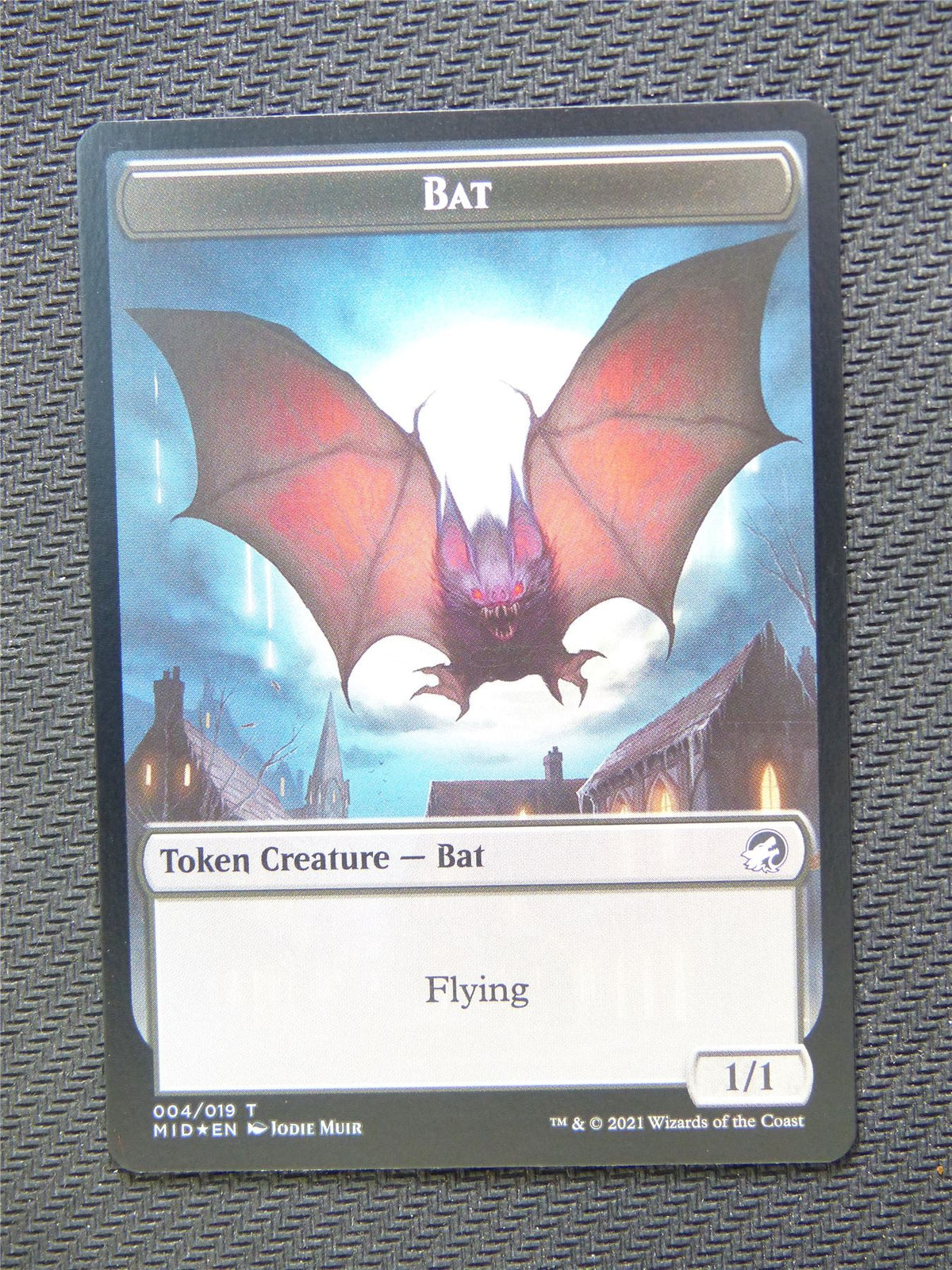 Bat and Wolf Foil Token - Innistrad - Mtg Card #3HS