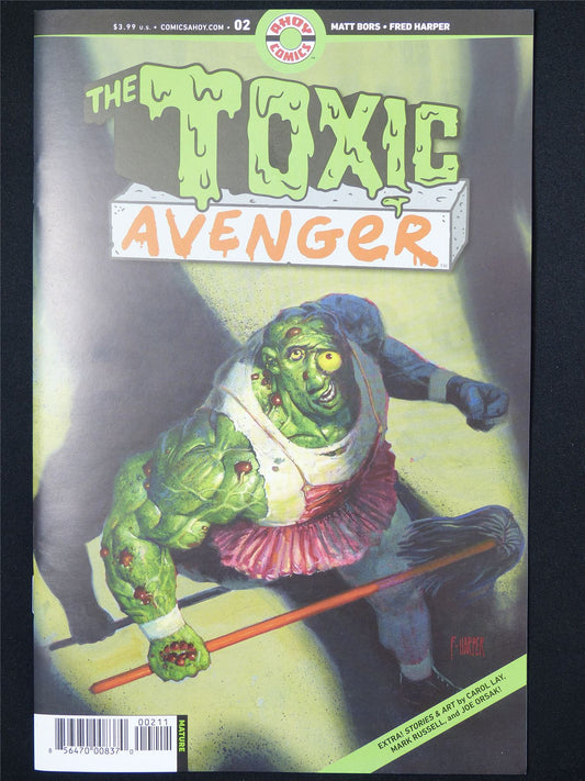 The TOXIC Avenger #2 - B&B Nov 2024 Ahoy Comic #3V5