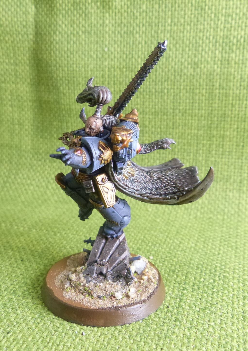 Ragnar Blackmane Painted - Space Wolves - Warhammer AoS 40k #P