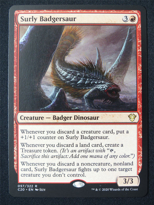 Surly Badgersaur - C20 - Mtg Card #1QC