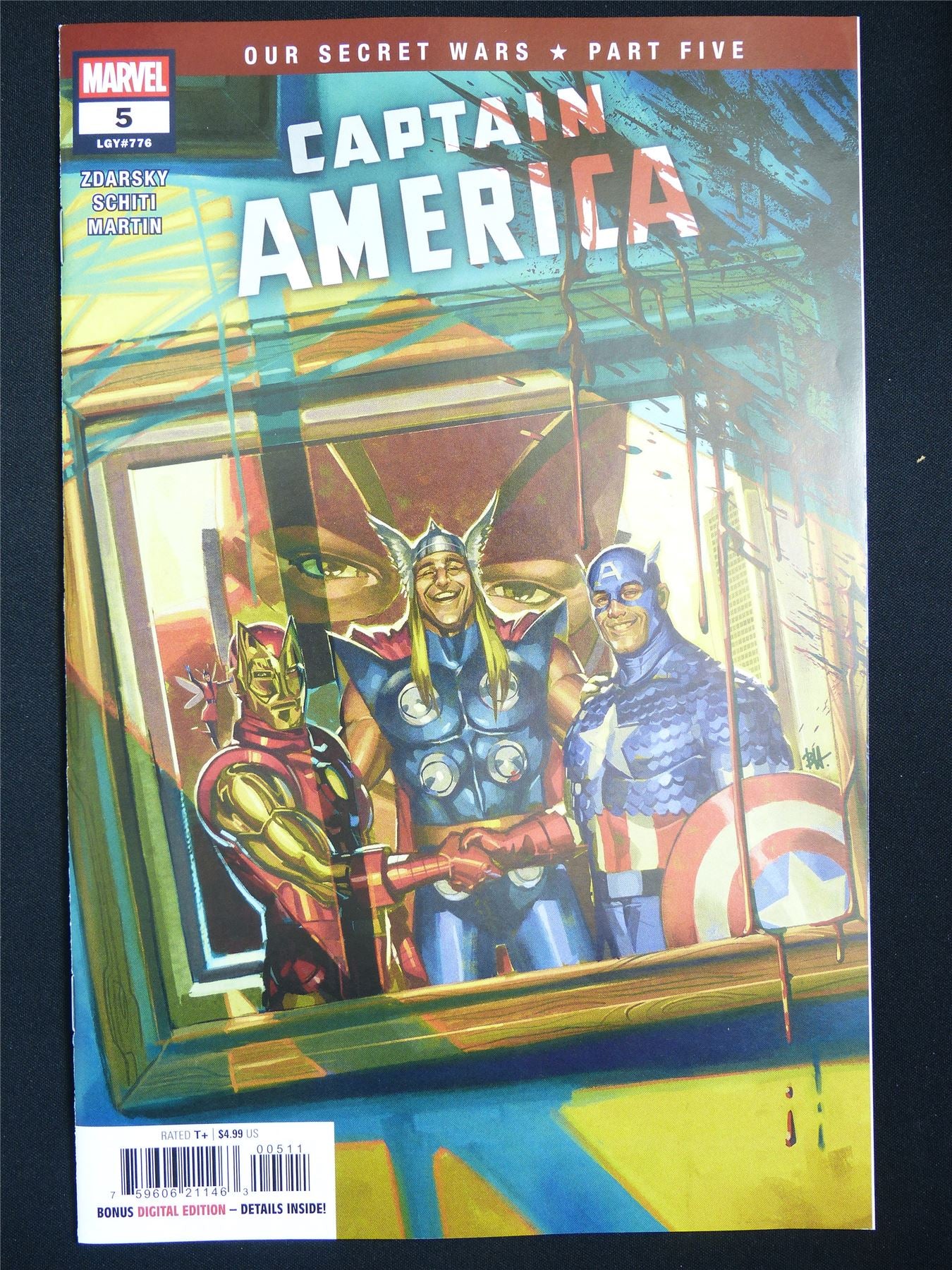 CAPTAIN America #5 - Marvel Comic #6PN