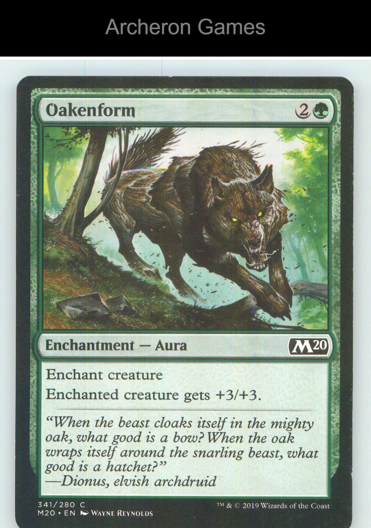 Oakenform M20 341 C MTG Card NM/EX+