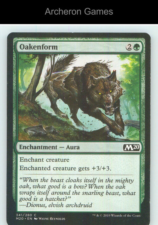 Oakenform M20 341 C MTG Card NM/EX+