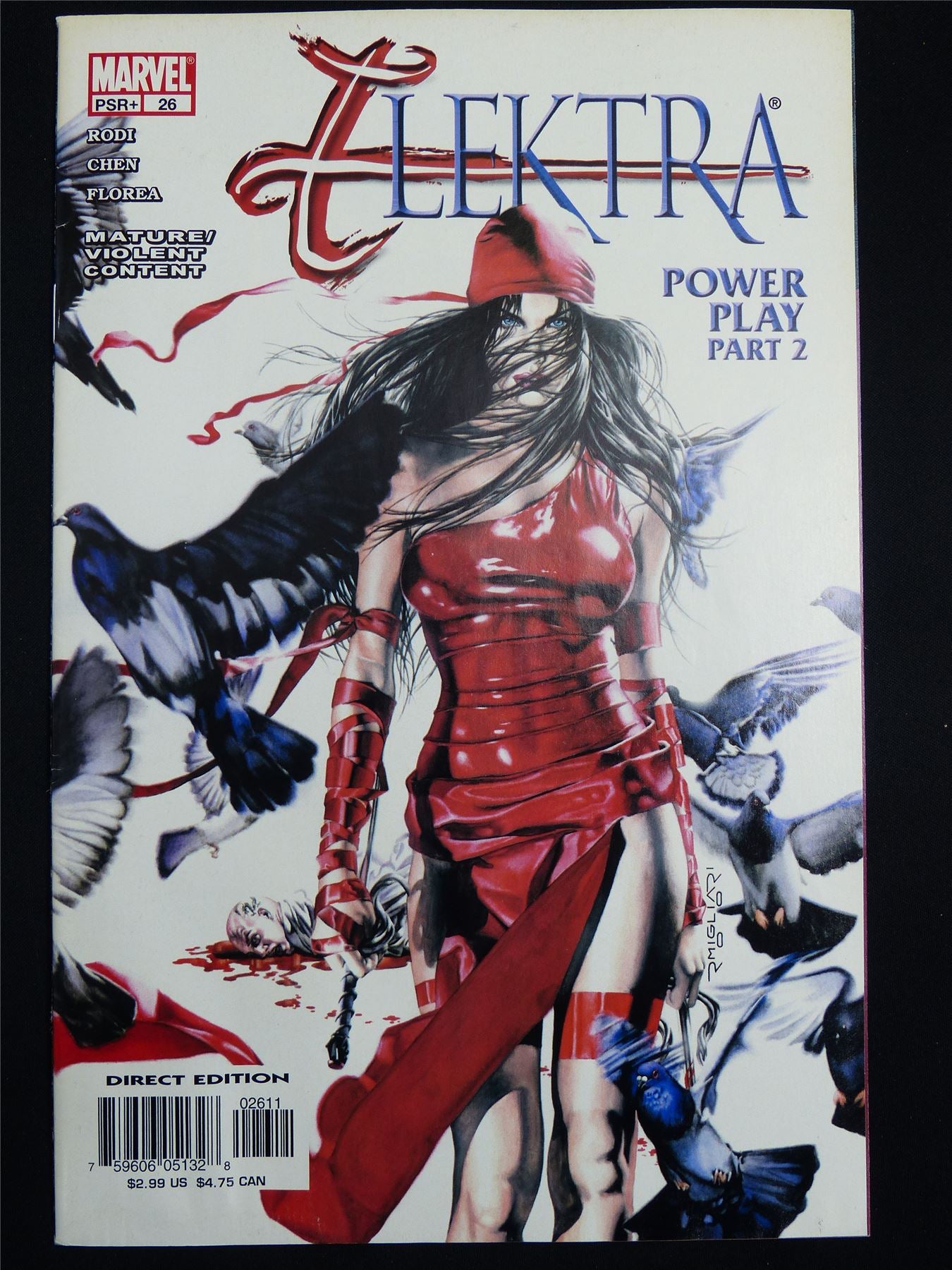 ELEKTRA: Power Play part 2 #26 Cvr A - Marvel Comic #3T7