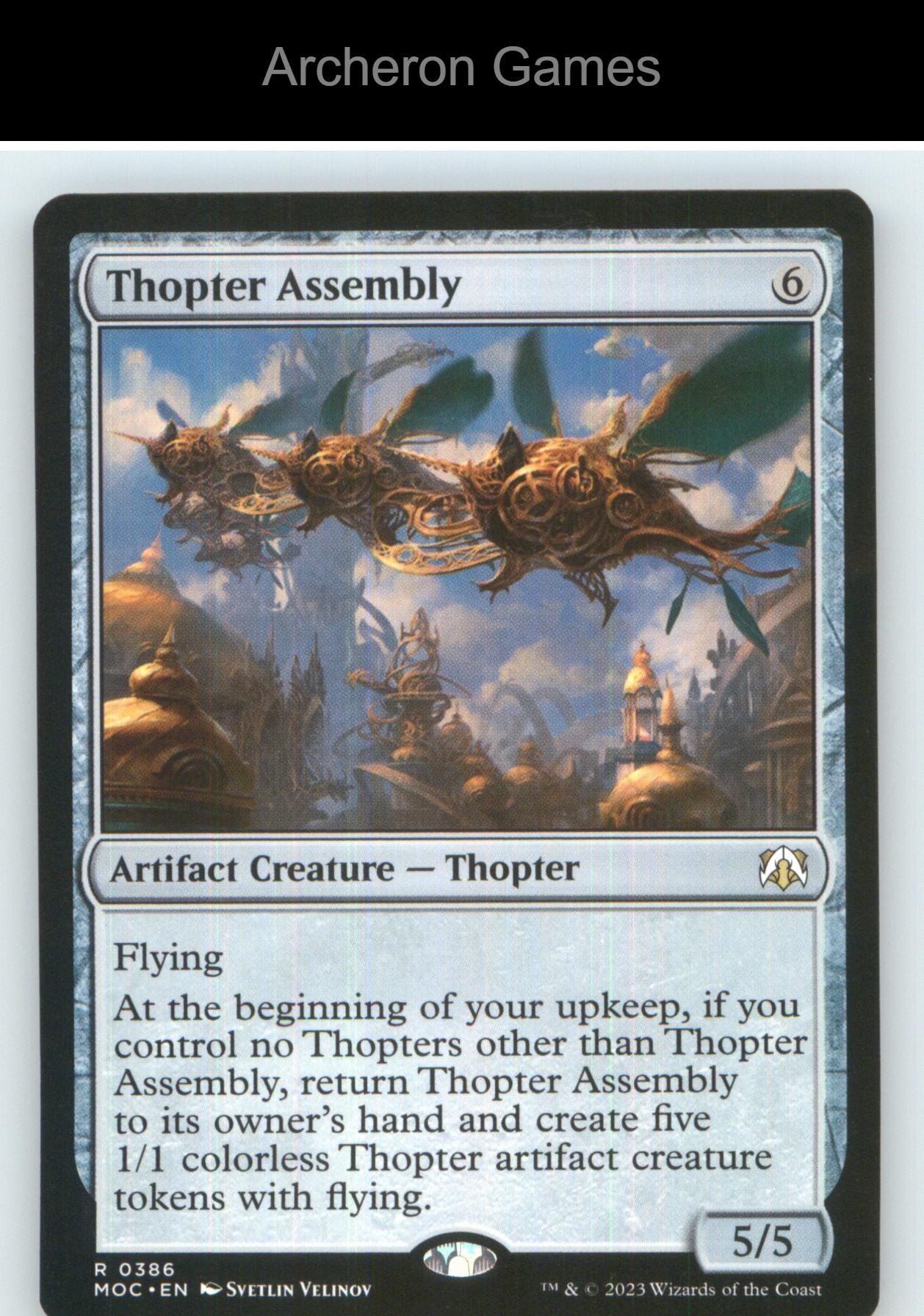 Thopter Assembly MOC 386 R MTG Card NM/EX+