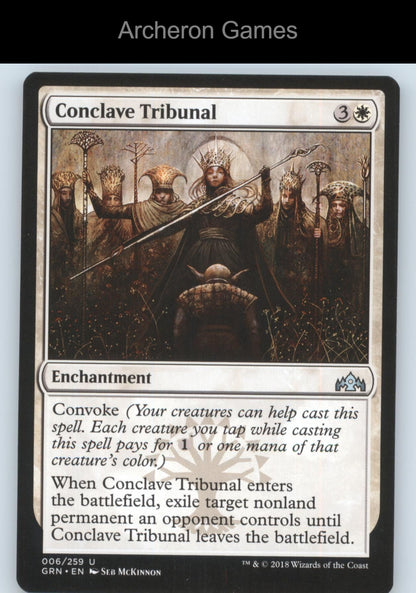 Conclave Tribunal 6 UC MTG Card Guilds of Ravnica