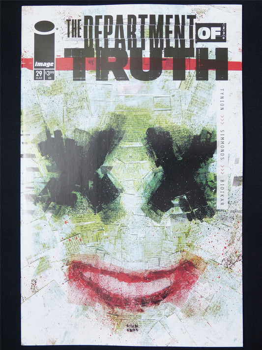 The DEPARTMENT of Truth #29 - Apr 2025 Image Comic #28K