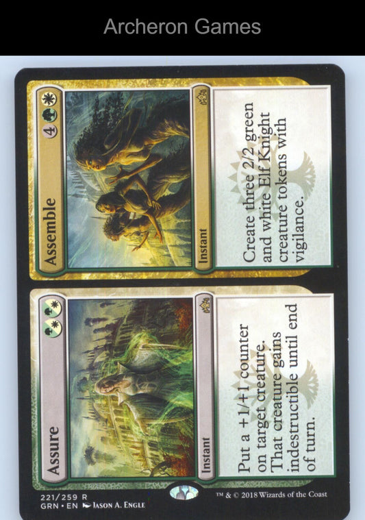 Assure // Assemble 221 R MTG Card Guilds of Ravnica