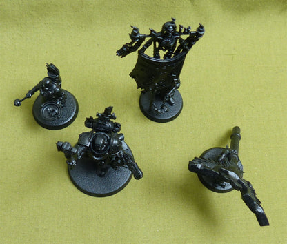 Chaplain Grimaldus & Retinue - Black Templars - Warhammer 40K #312