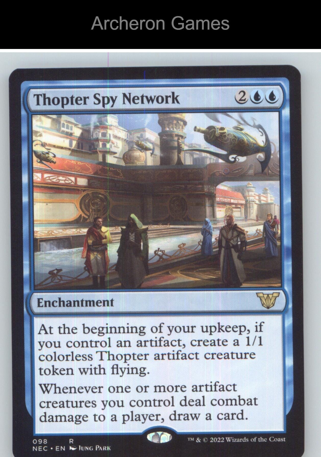 Thopter Spy Network NEC 98 R MTG Card NM/EX+