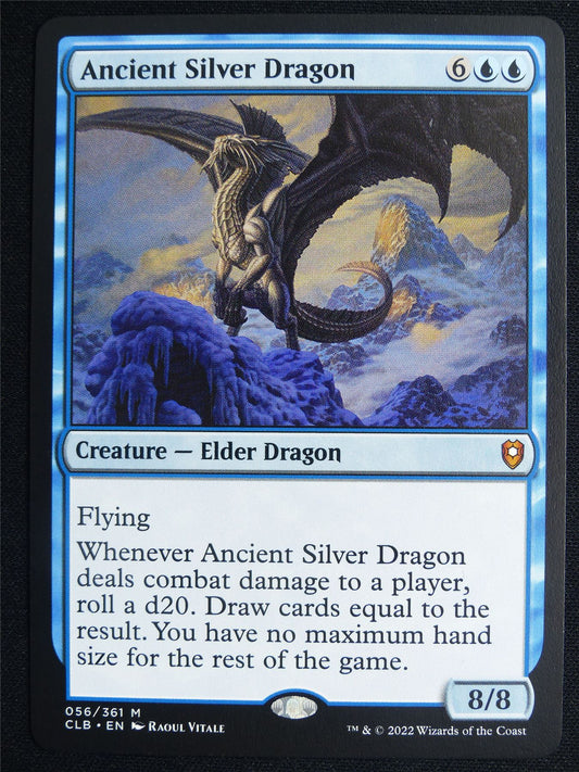 Ancient Silver Dragon - CLB - Mtg Card #4J4