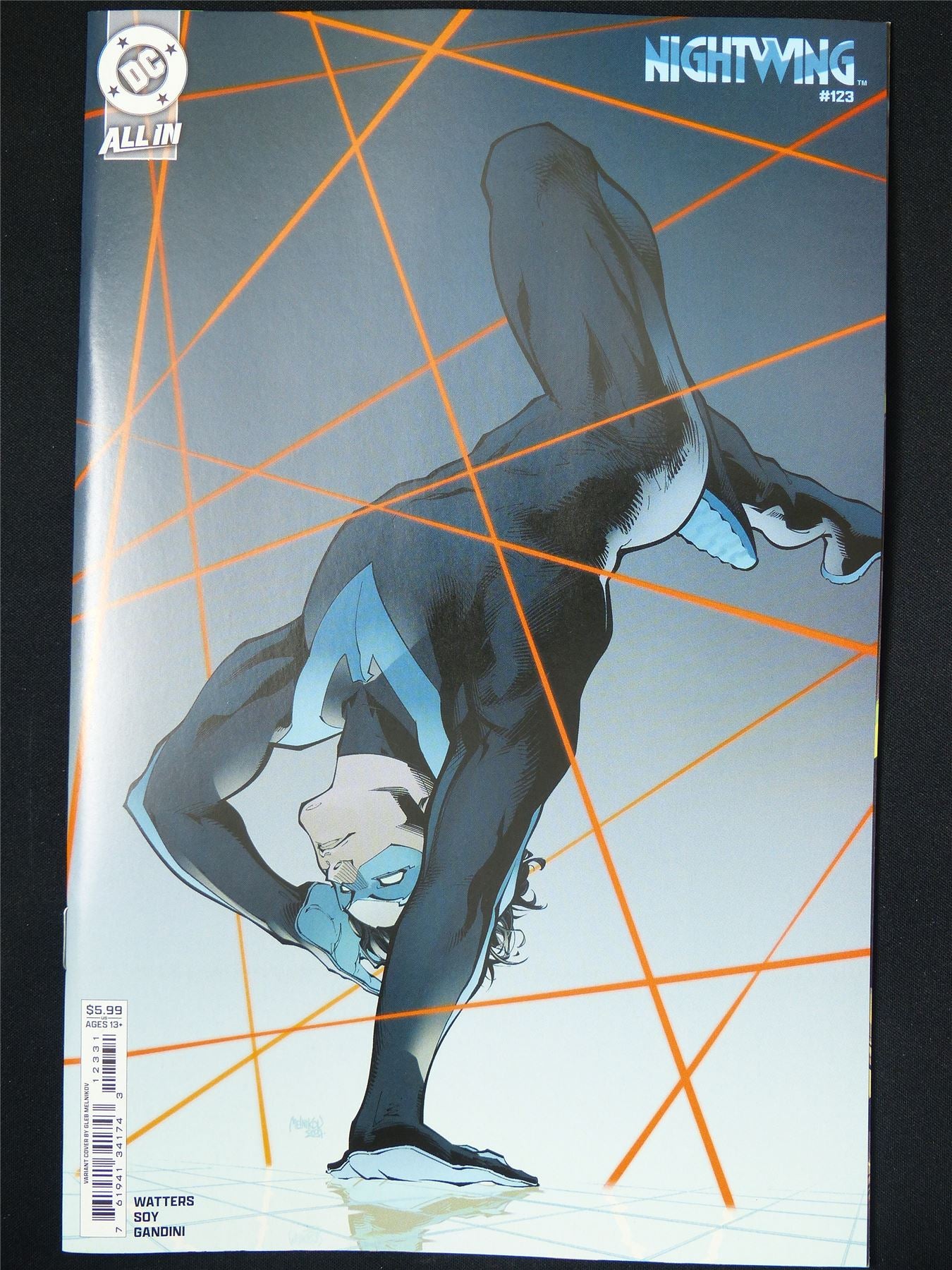 NIGHTWING #123 Stock Variant - B&B Apr 2025 DC Comic #9JA