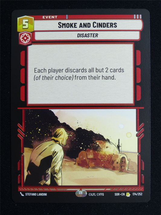 Smoke and Cinders 174/252 - Star Wars Unlimited Card #3UD