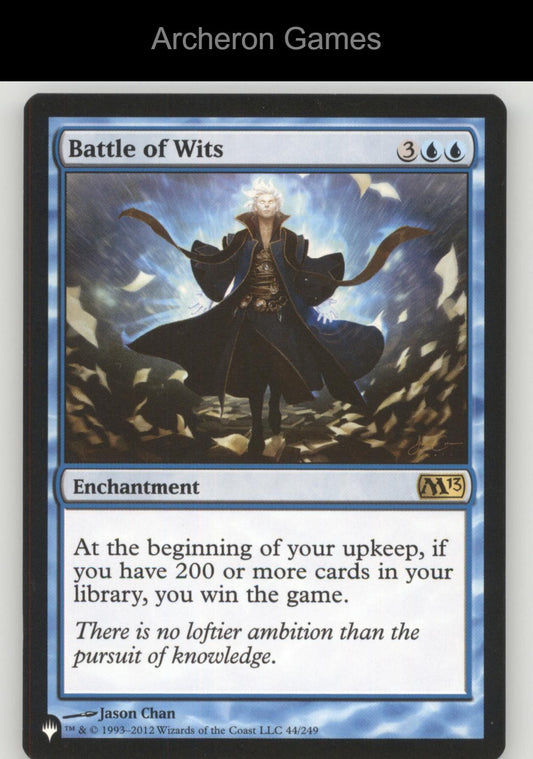 Battle of Wits 44/249 R MTG Card The List Reprints