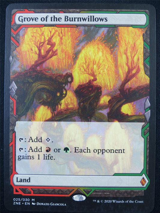 Grove of the Burnwillows Expedition - ZNE - Mtg Card #ZG