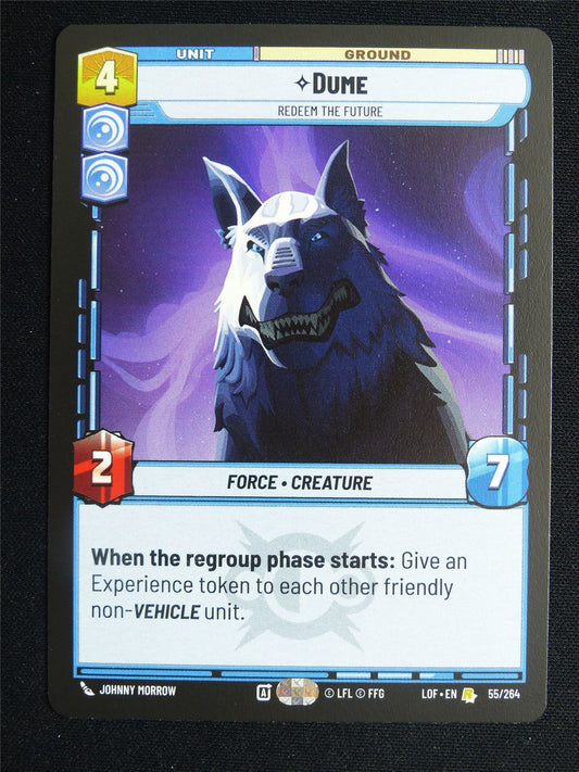 Dume 55/264 - Star Wars Unlimited Card #3UA
