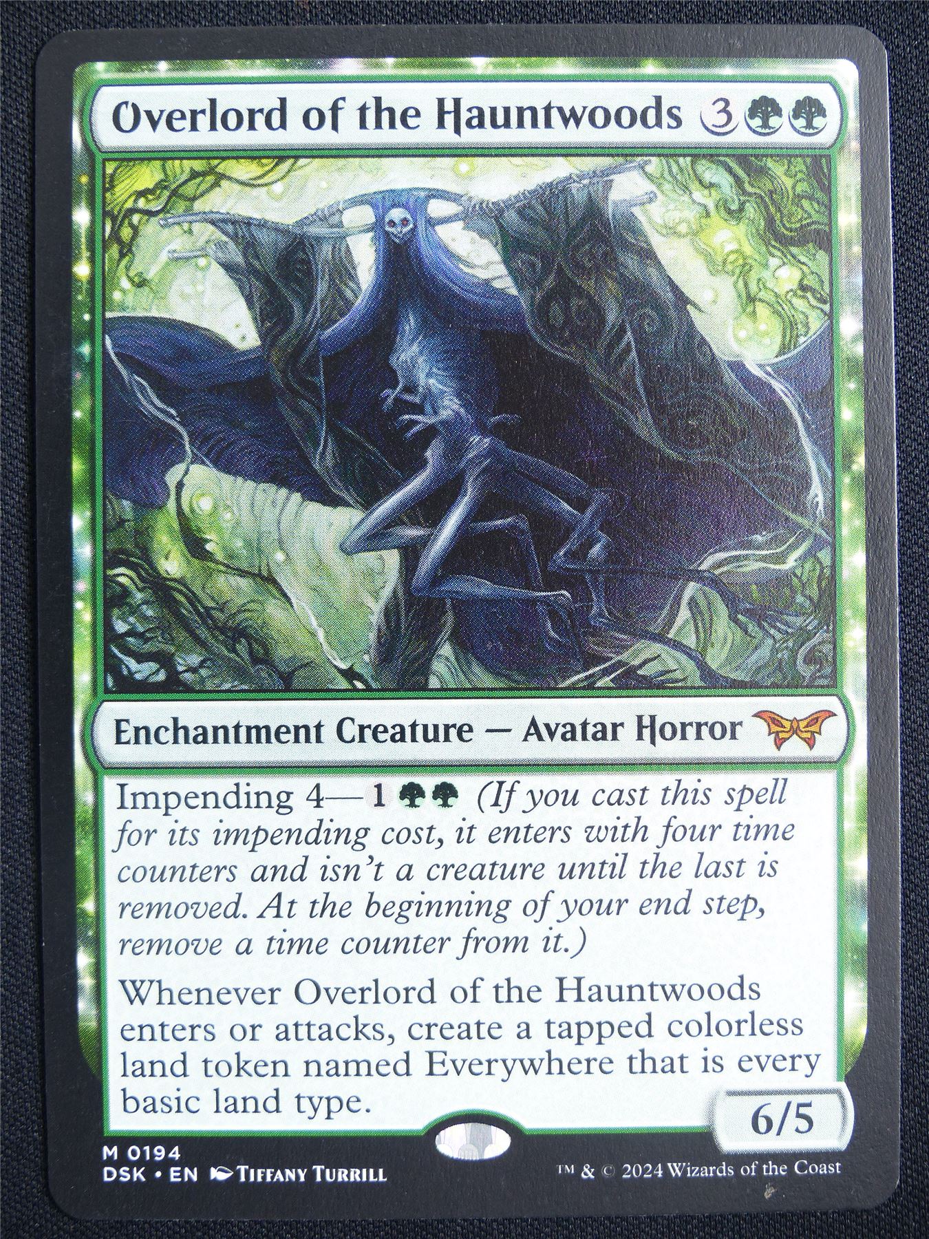 Overlord of the Hauntwoods - DSK - Mtg Card #209