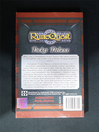 Runequest Pocket Deluxe Edition - Roleplay Softback #1WR