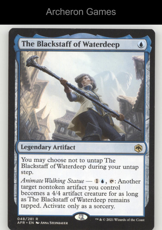 The Blackstaff of Waterdeep 48 R MTG Card Adventures in the Forgotten Realms