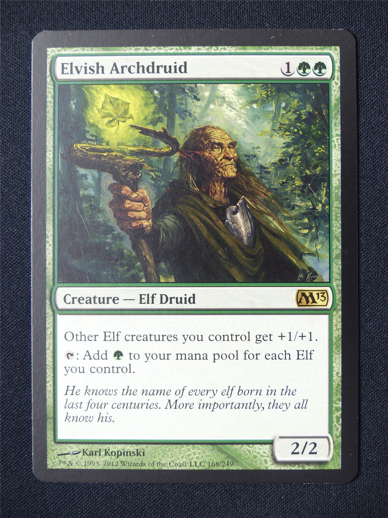 Elvish Archdruid - M13 - Mtg Card #2OU