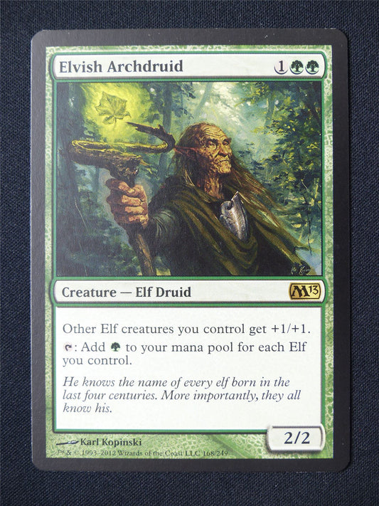Elvish Archdruid - M13 - Mtg Card #2OU