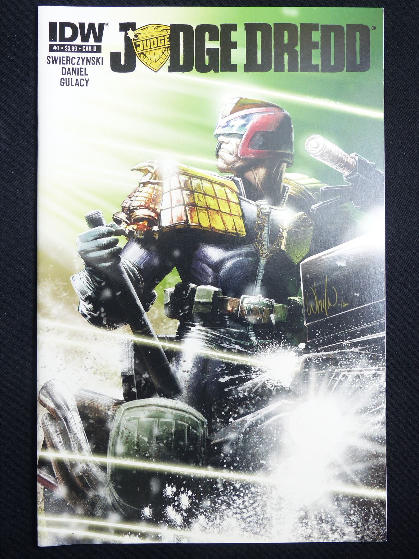 JUDGE Dredd #1 Cvr D - IDW Comic #2CG