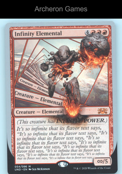 Infinity Elemental 54 Mythic MTG Card Unsanctioned