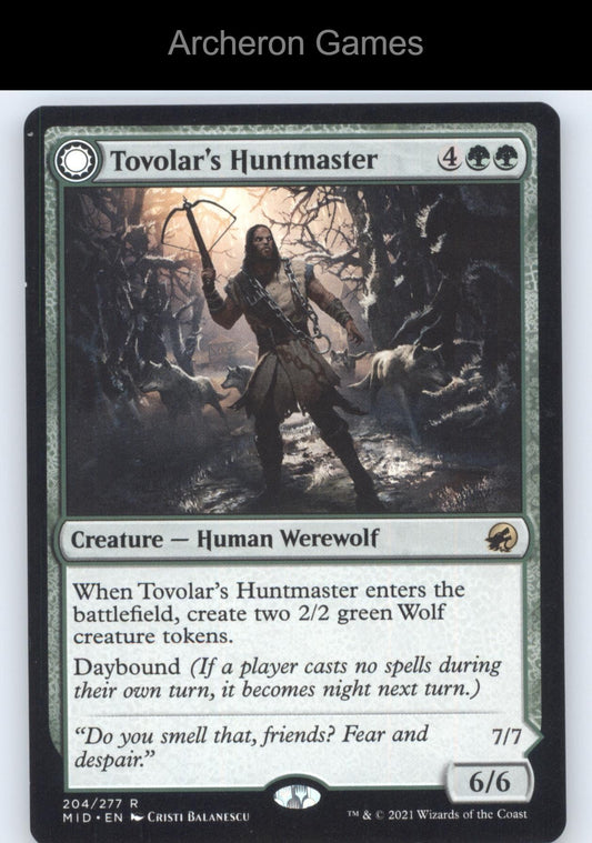 Tovolar's Huntmaster 204 R MTG Card The List Reprints