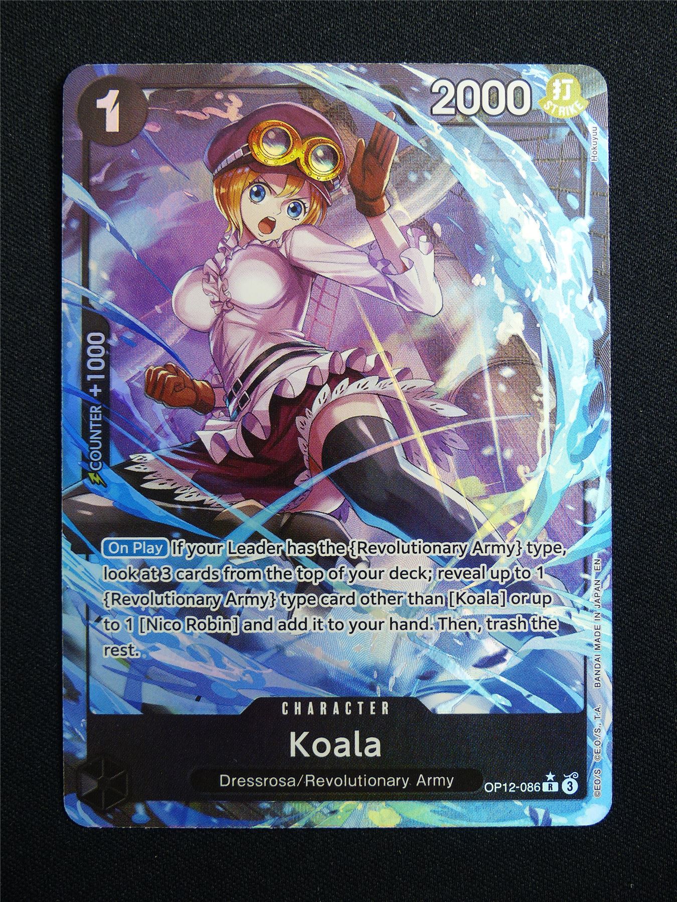 Koala OP12-086 R Alt Art Foil - One Piece Card #157