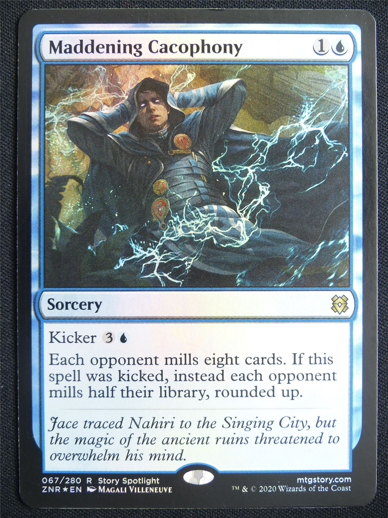 Maddening Cacophony Foil - ZNR - Mtg Card #20N