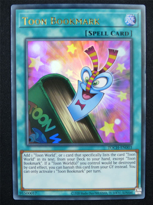 Toon Bookmark TOCH Ultra Rare - Yugioh Card #2X