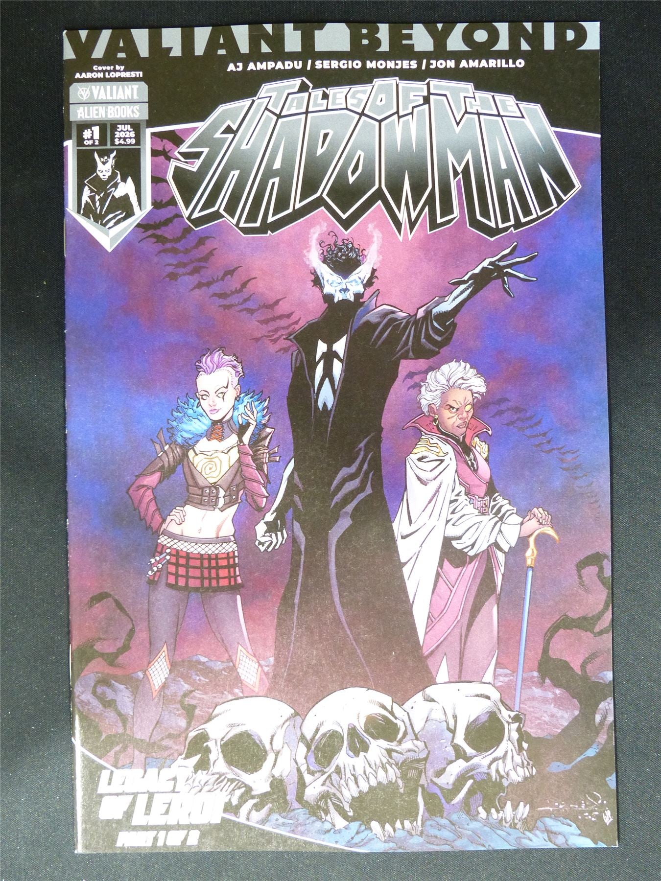 Tales of the SHADOWMAN: Legacy of Leroi #1 Cvr A - Jul 2026 Valiant Comic #1VW