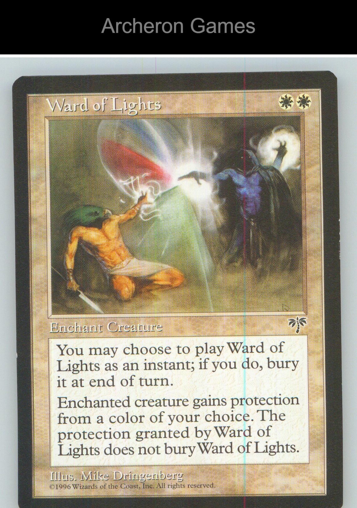Ward of Lights MIR C MTG Card NM/EX+
