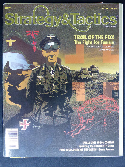 Strategy & Tactics: Trail of the Fox The Fight for Tunisia - Magazine #BI