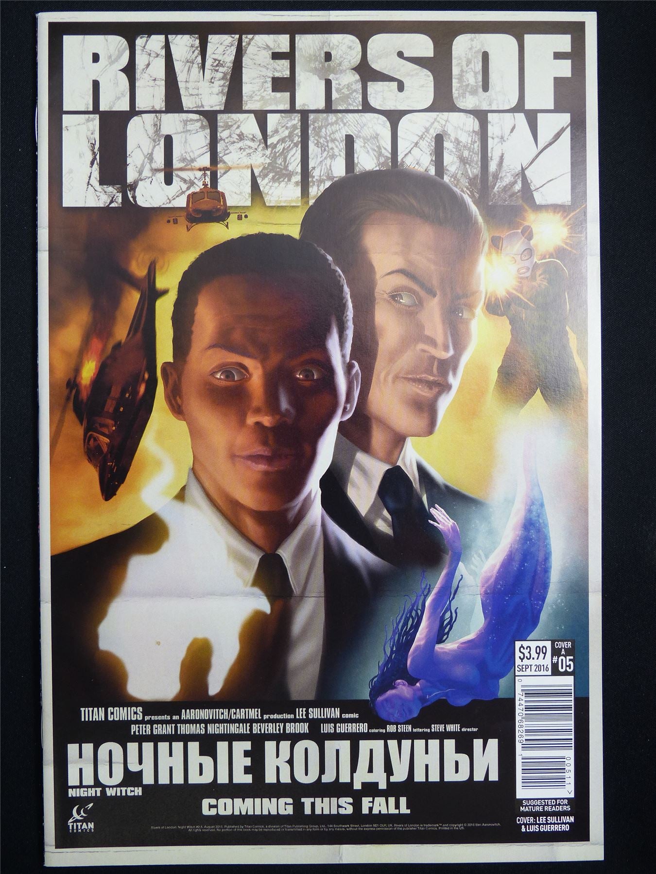 RIVERS of London: Night Witch #5 - Titan Comic #3NT