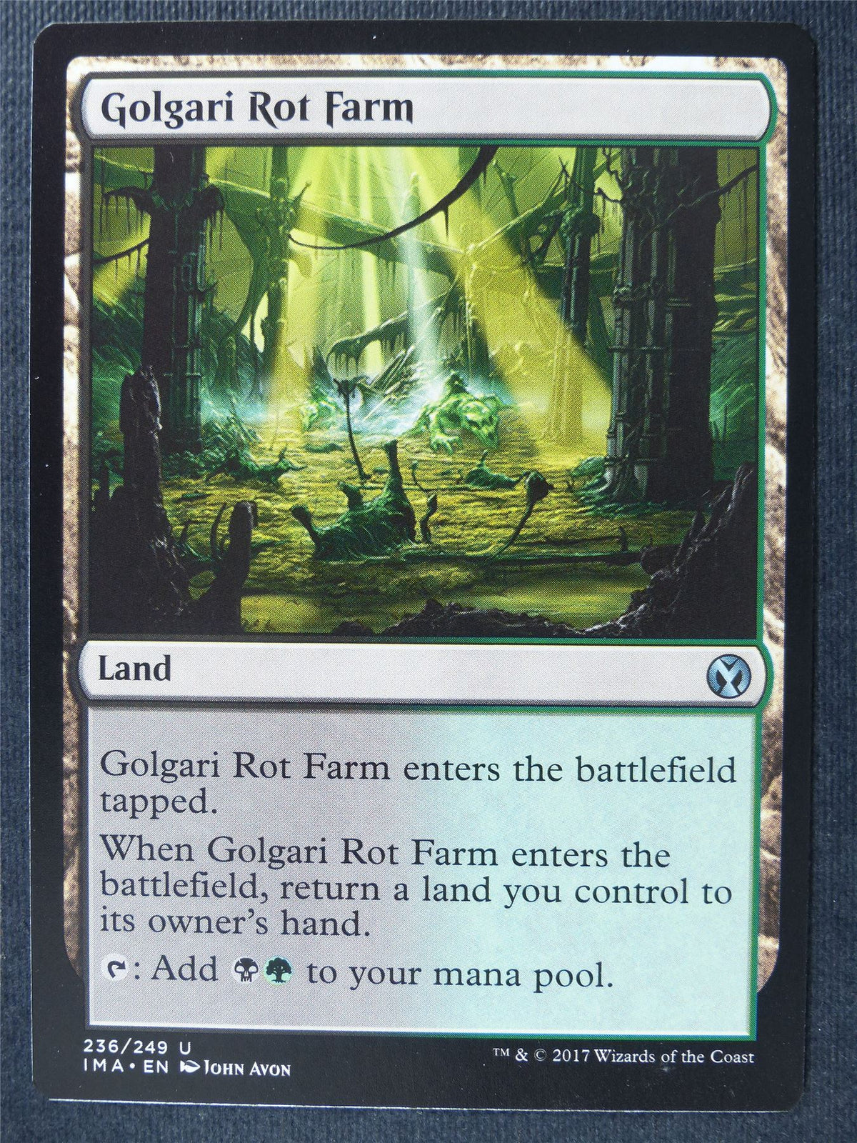 Golgari Rot Farm - Mtg Card #1OW