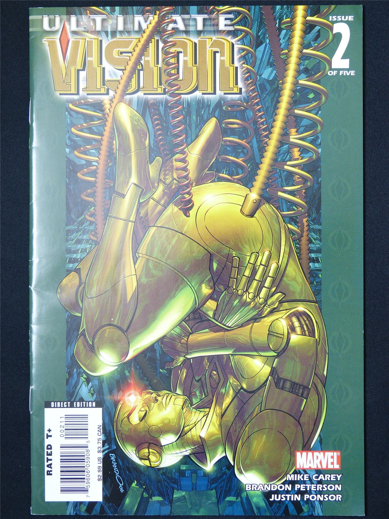 ULTIMATE Vision #2 - B&B Marvel Comic #1CC