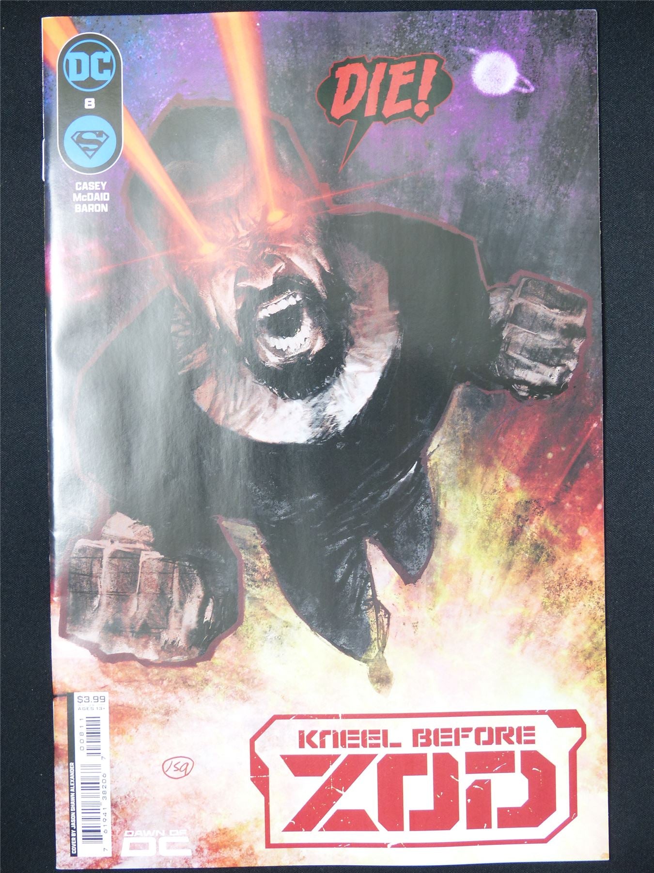 KNEEL Before Zod #8 - B&B Oct 2024 DC Comic #F4