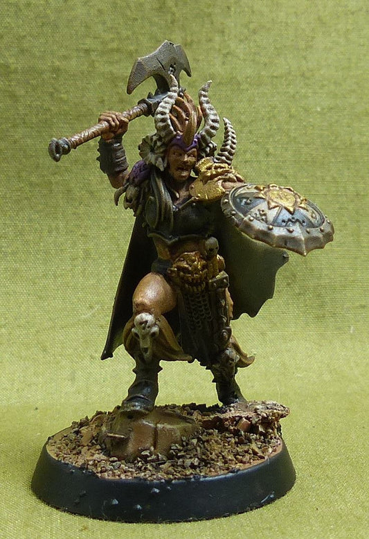 Darkoath Warqueen painted - Slaves to Darkness - Warhammer AoS #17F